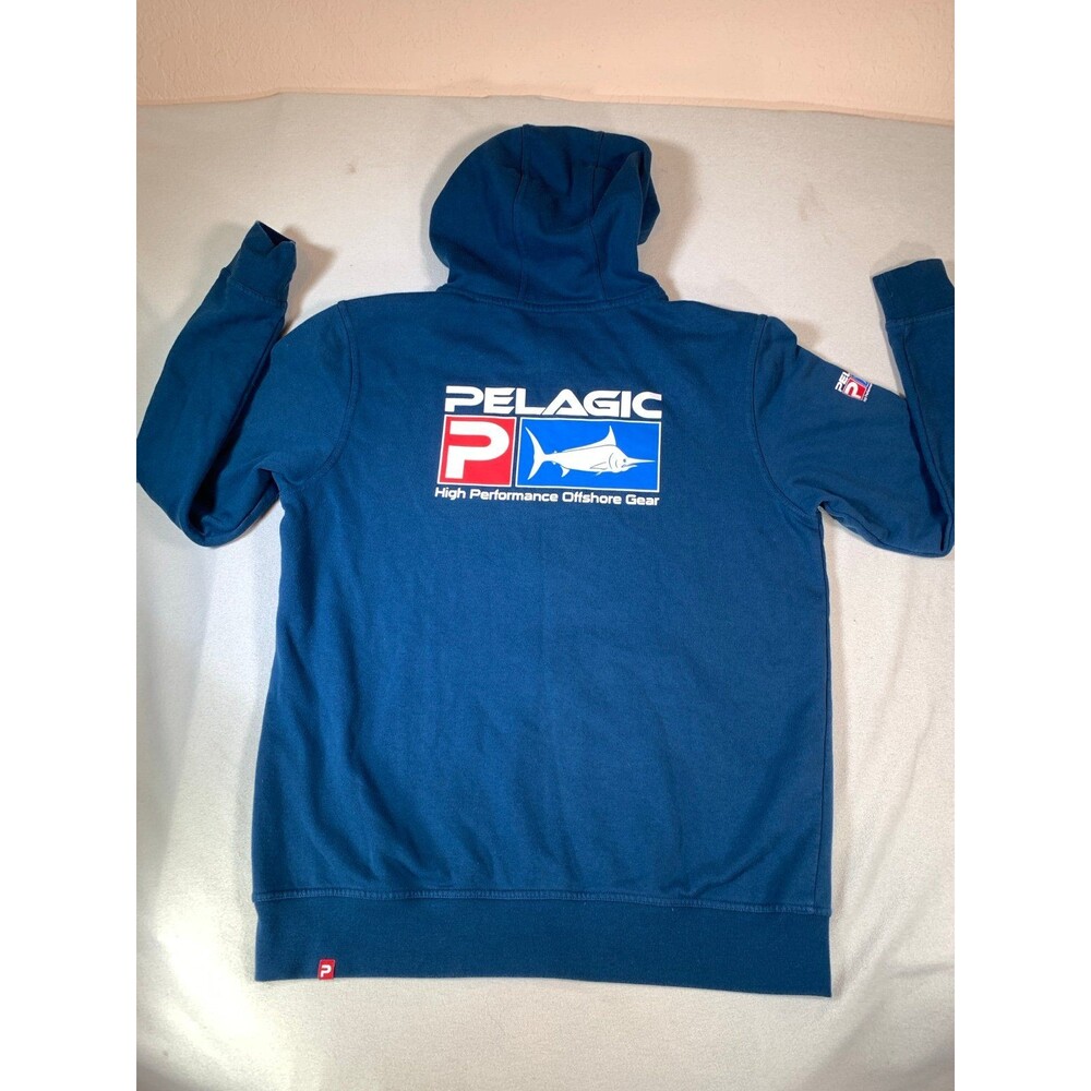 PELAGIC HIGH PERFORMANCE zip up hoodie jacket fishing medium
